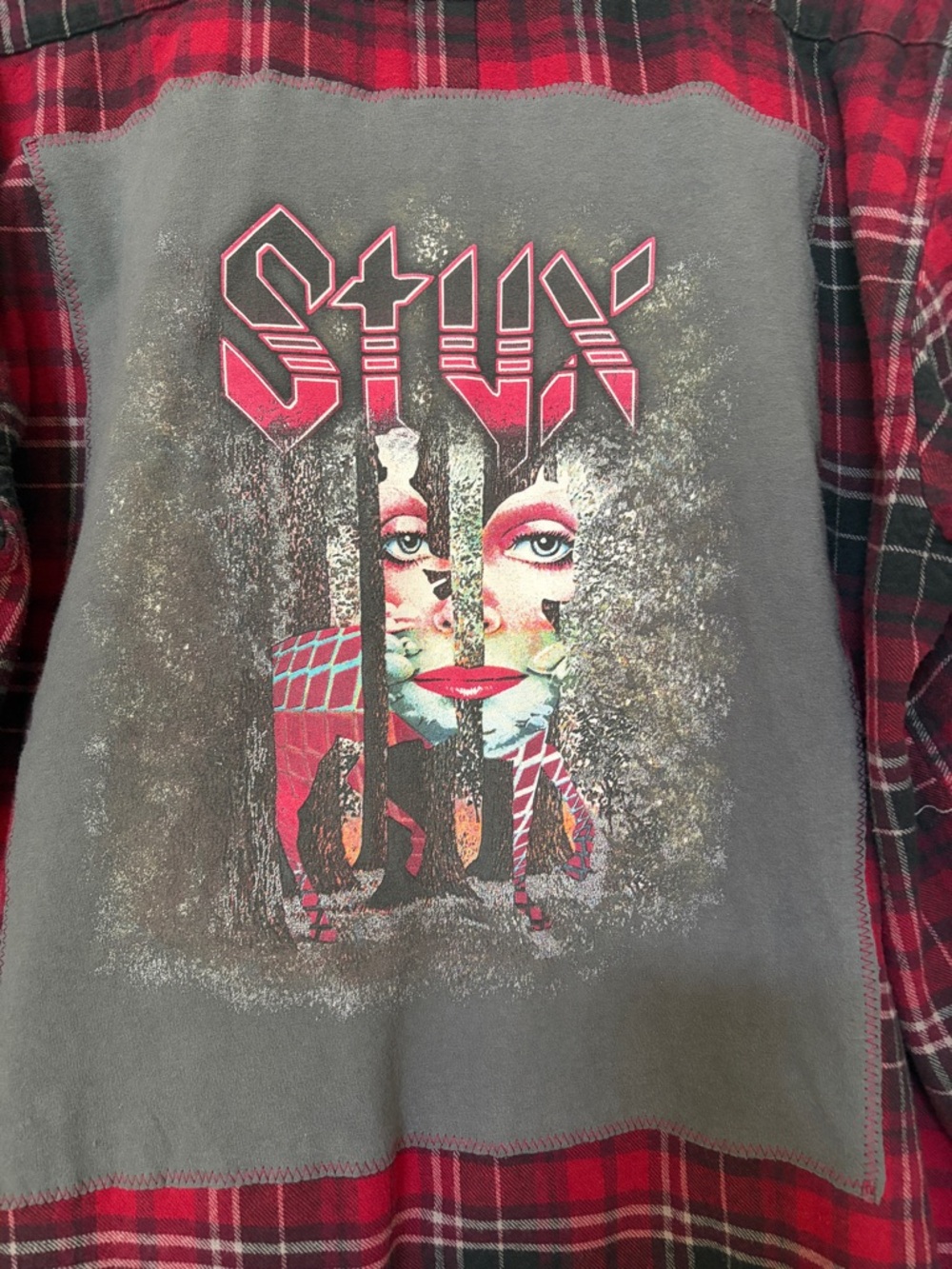 STYX Flannel Concert Shirt